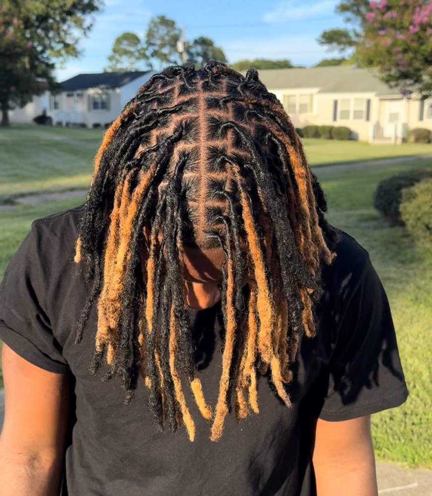 Locs at Lucky Creations & Styles in Middlesex, NC