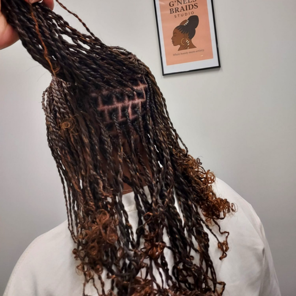 🔶 PASSION TWISTS (Small) at G'Nels  Braids Studio in LYNNWOOD, WA