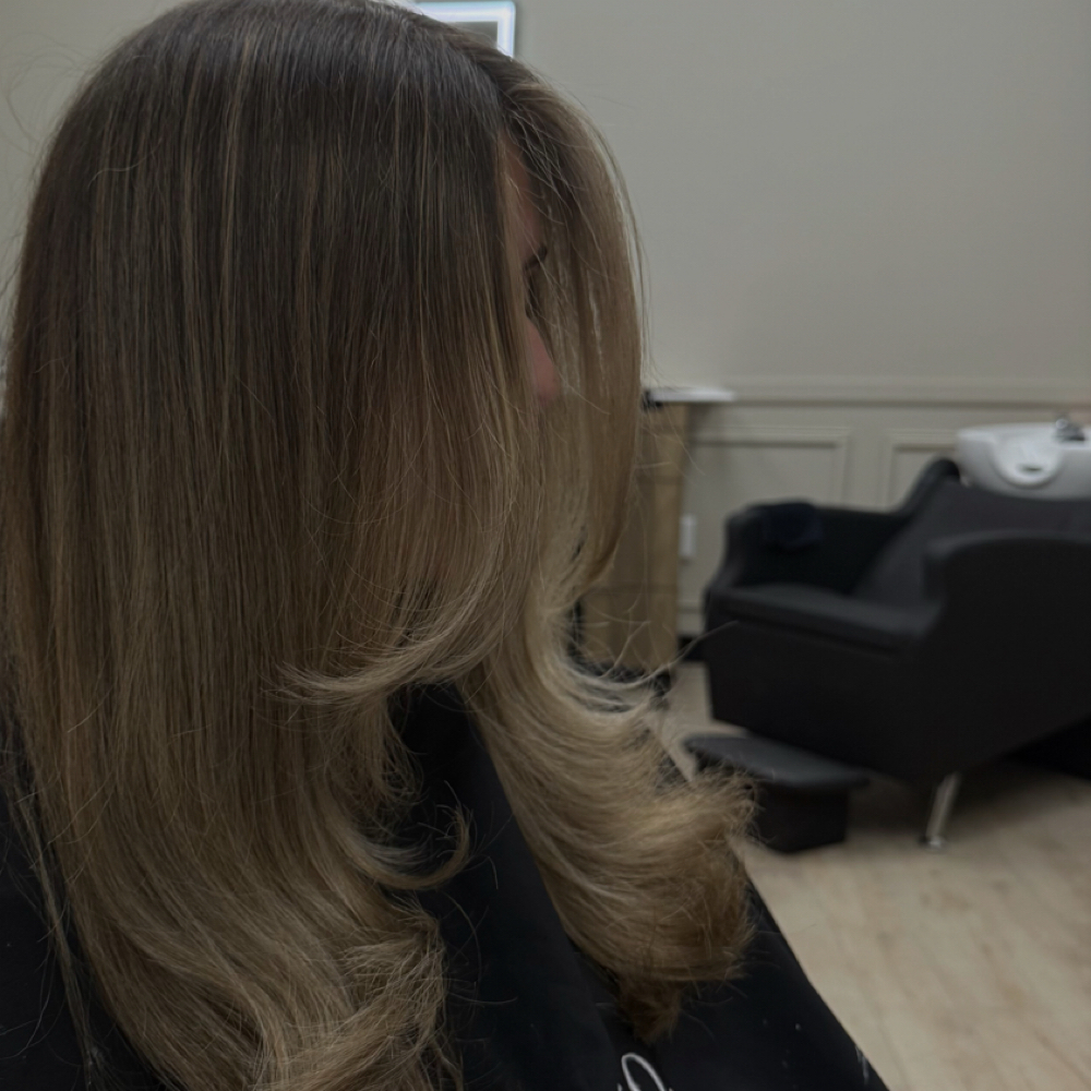 Partial Blonding+ Gloss at E’Lan + Co in Rochester Hills, MI
