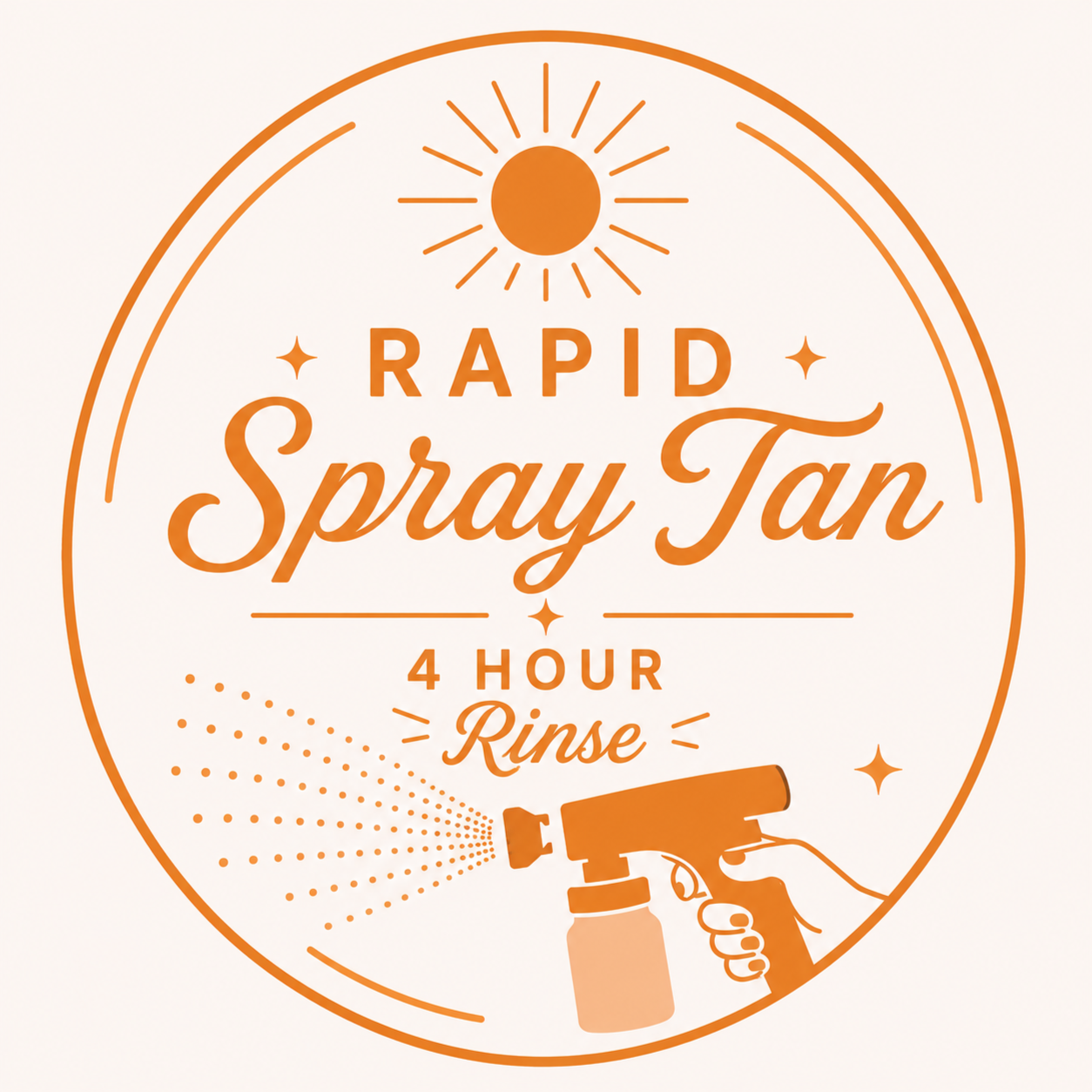 Rapid Spray Tan - 4hr Rinse at Kayla Gill Spray Tans in Mandeville, LA