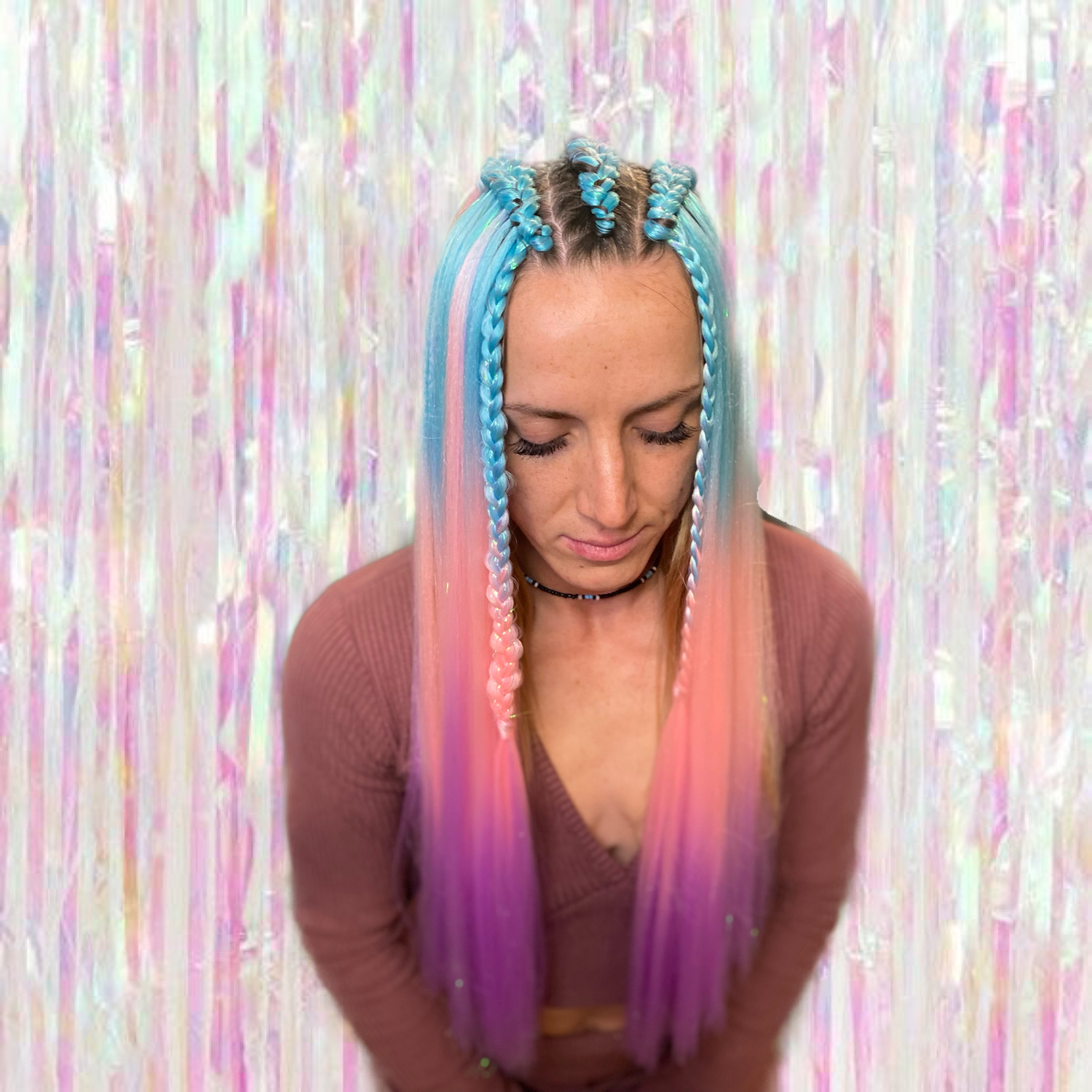 3 Braids with Waterfall