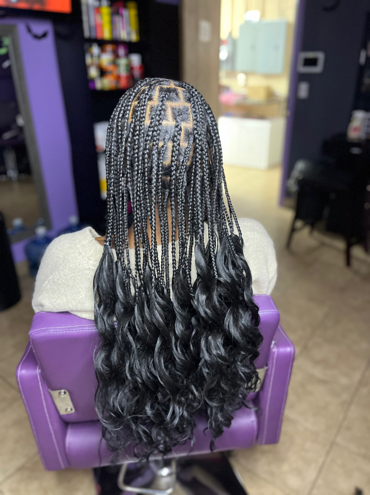 French Curl Braids
