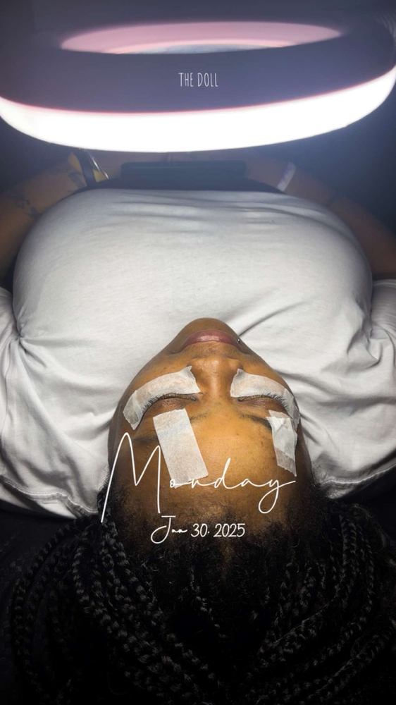 Cluster Lash Application at Runway Esthetics in Racine, WI