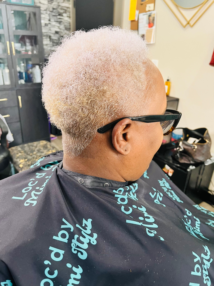 Custom Color For Natural Hair