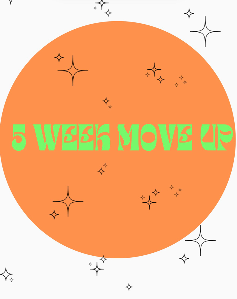 5 Week Weft Move Up
