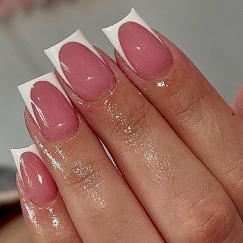 Basic French Structure Manicure at Wicked Nailz Studios in Newburgh, NY