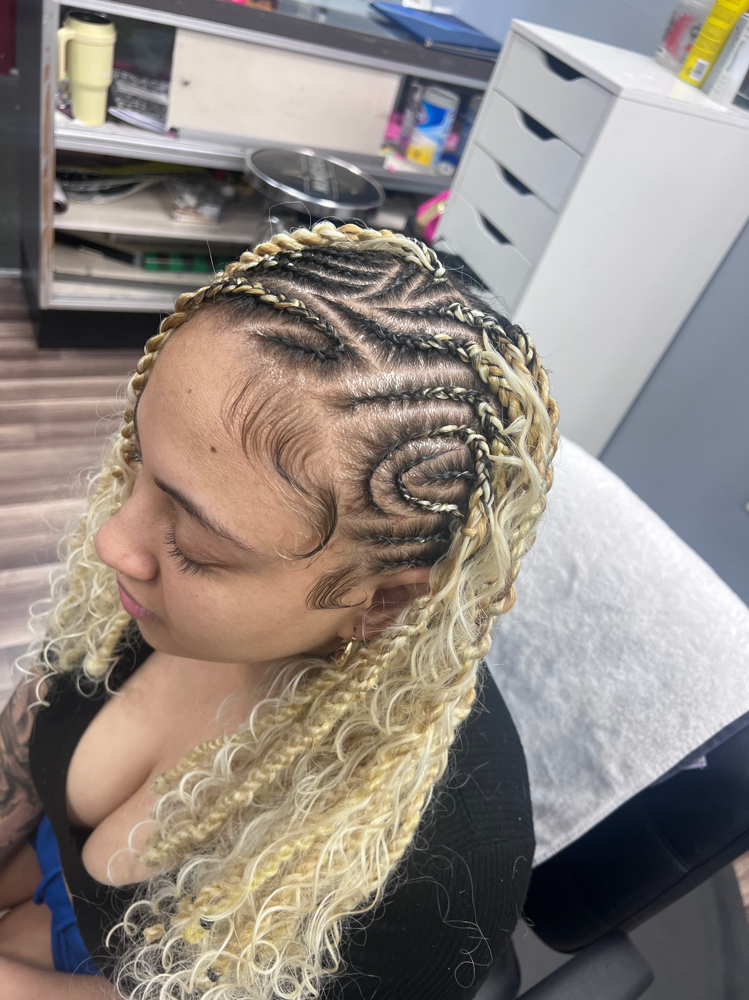 Fulani Only The Front Braids