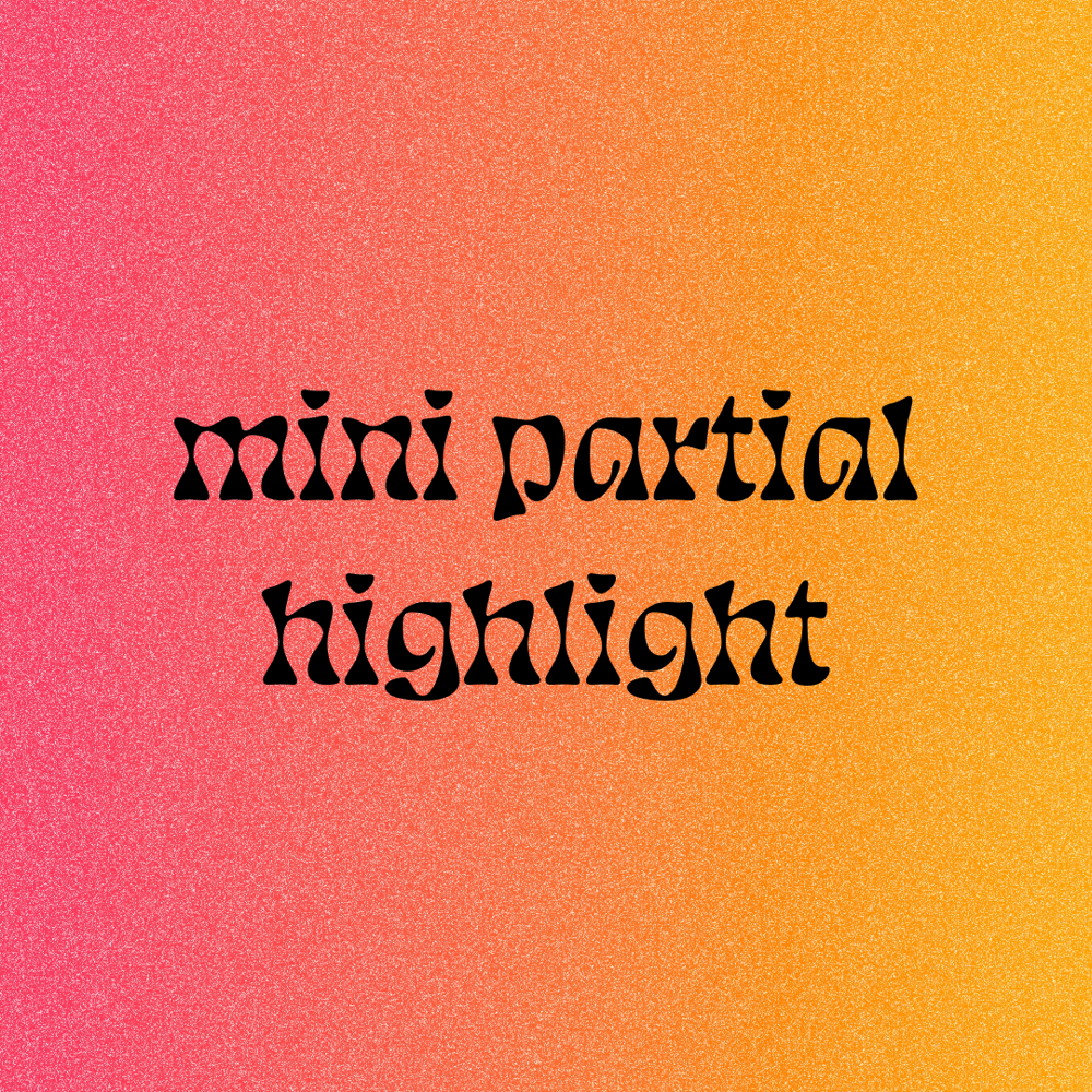 mini partial highlight at october raine studio in temecula, CA