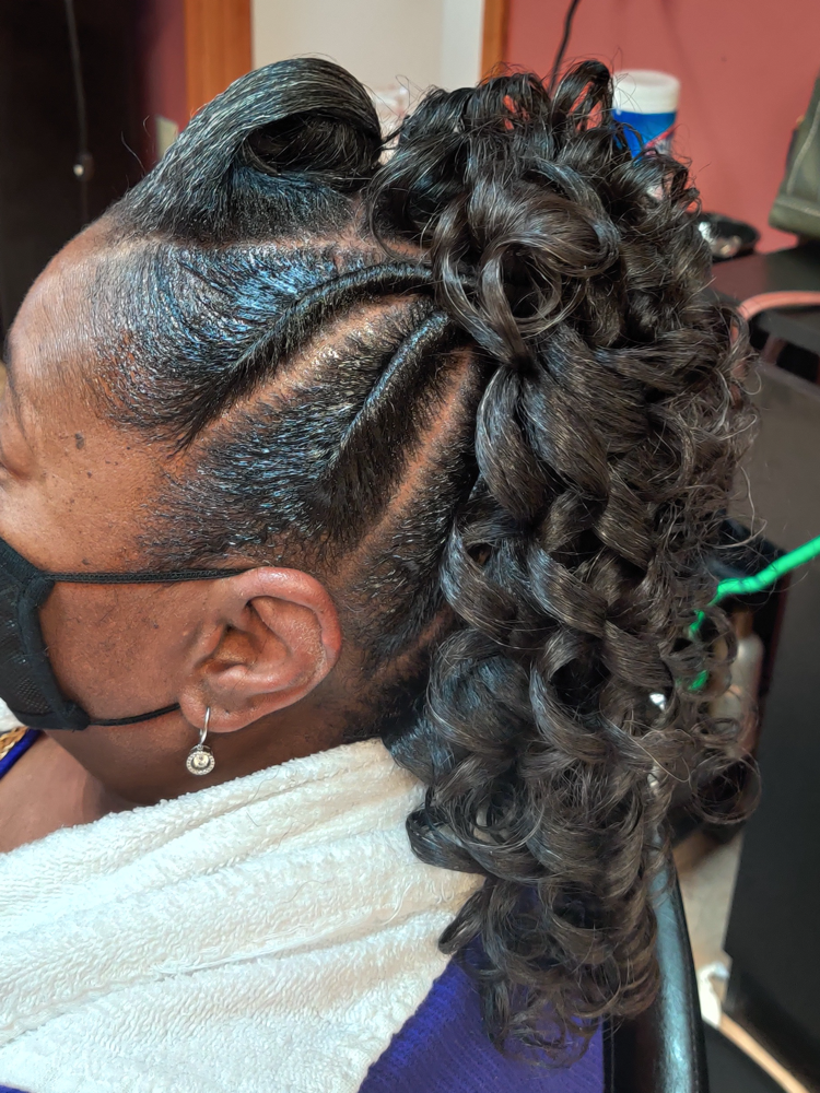 Natural Hair Styles / Updos/ Pinups