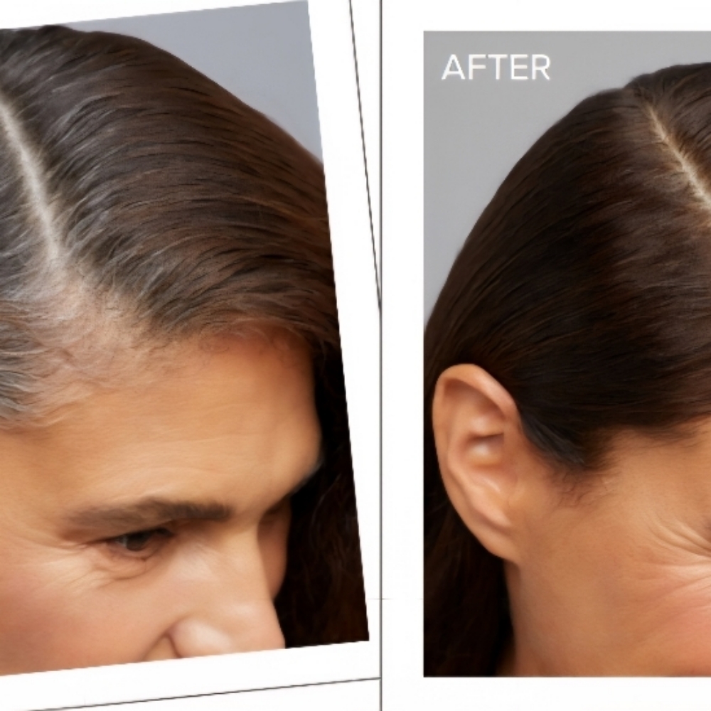 Root Hair Color Grey Coverage at Trinity Beauty Bar in Montclair, NJ