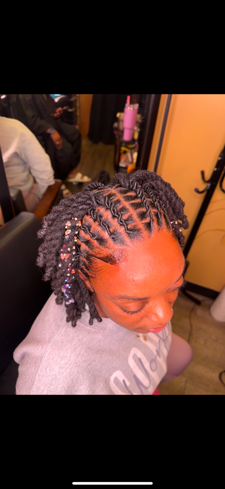 SMALL Loc Retwist + Style