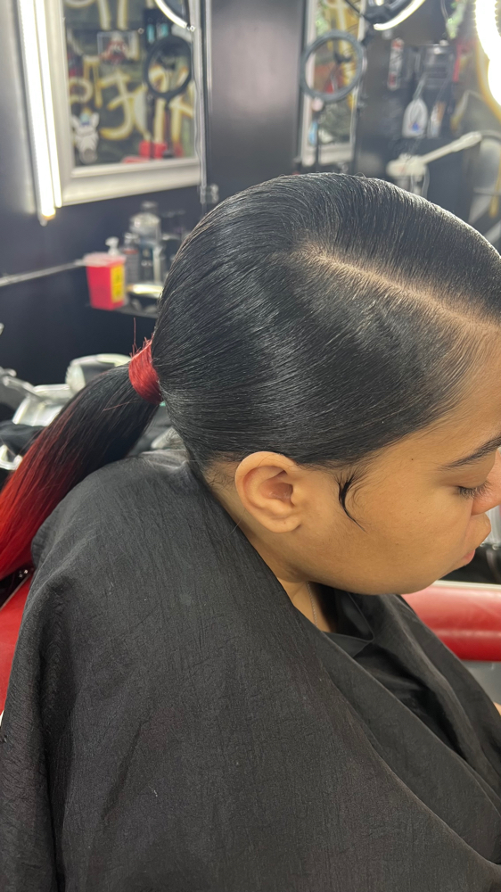 Ponytails at KG Stylez N Cutz in Katy, TX