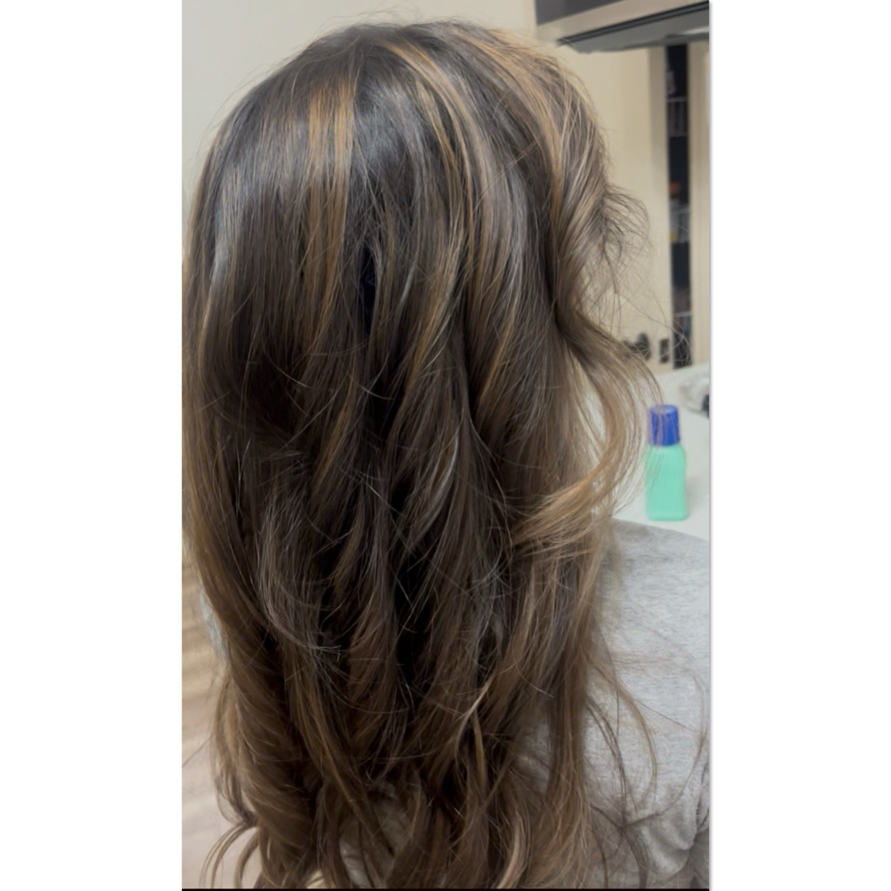 No-Bleach Balayage at The Hair Duo in Texas City, TX