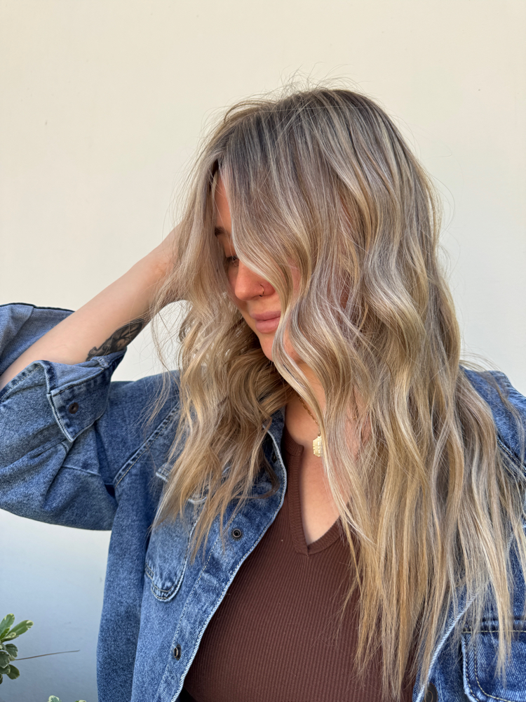reverse balayage