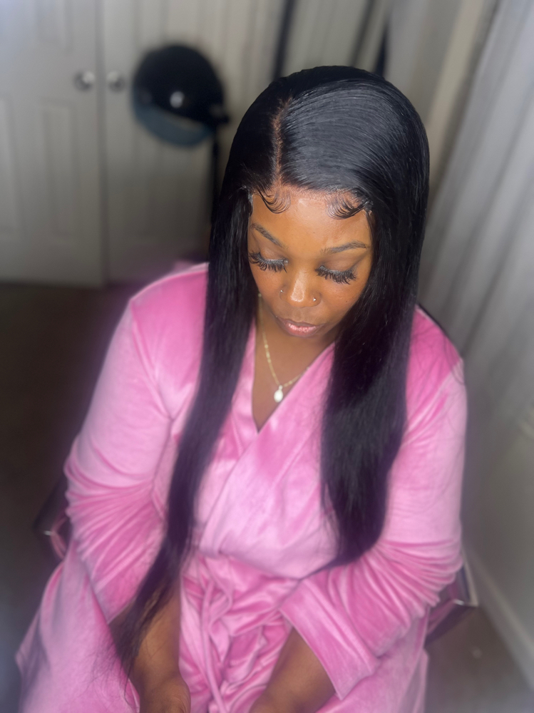 Lace Closure Wig Install