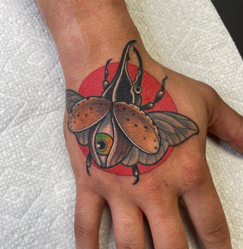 2 Hrs (palm sized tattoo)