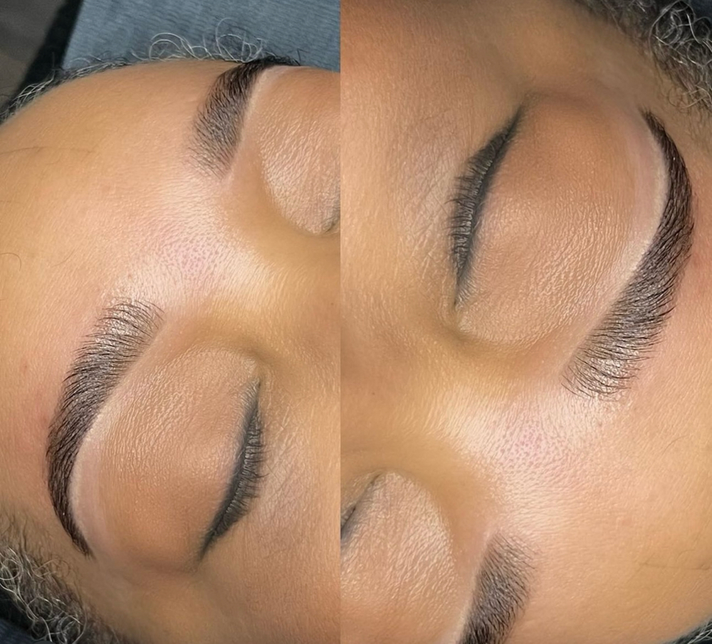 Brow Design, Wax + Hybrid Tint