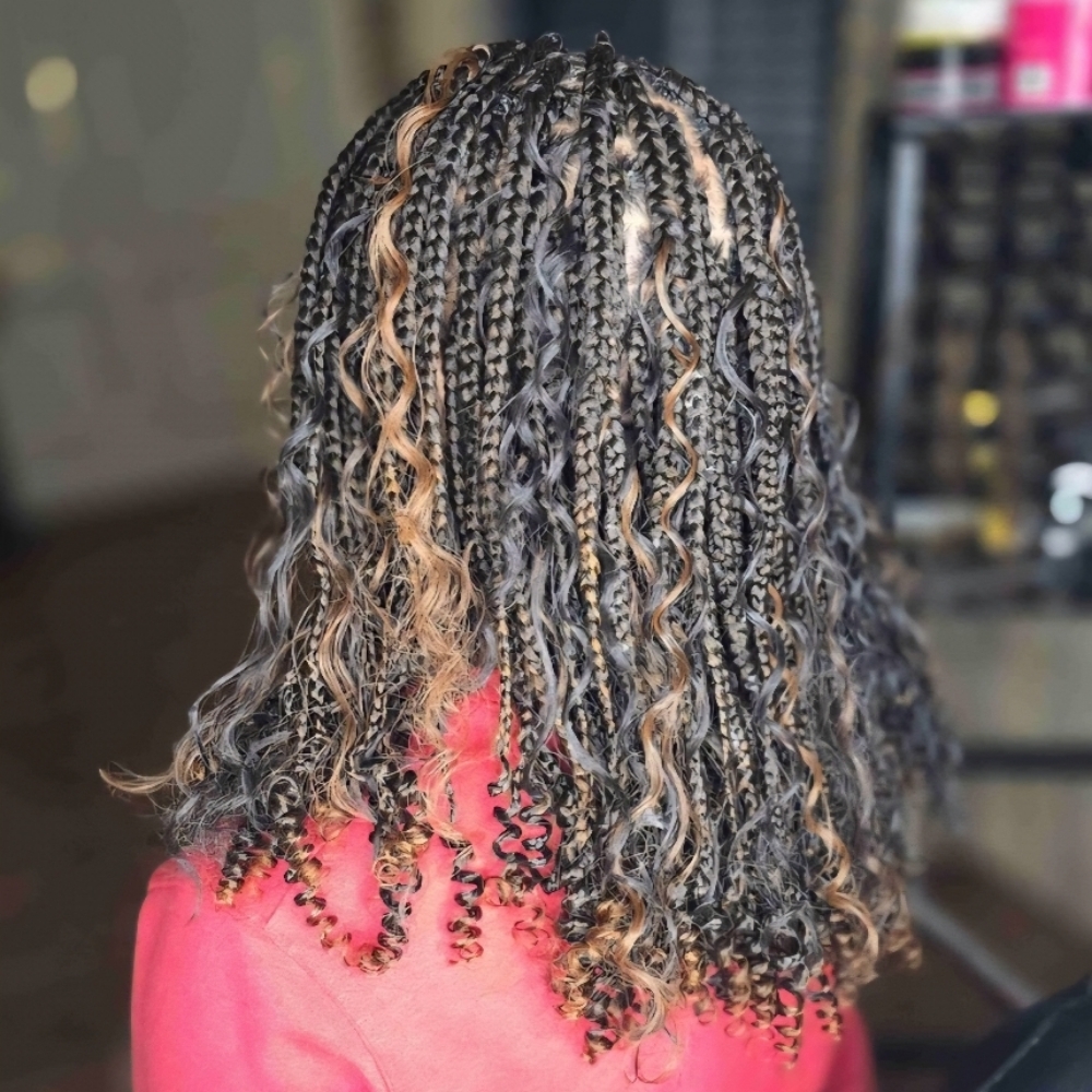 Knotless Bob at Braids By Kionna in Plano, TX