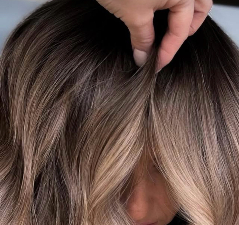 Double Process Partial Balayage