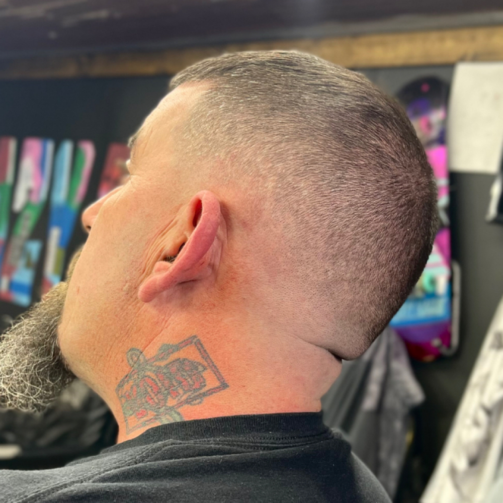 Mens Skin Fade at The Studio On Main in Mountain View, AR