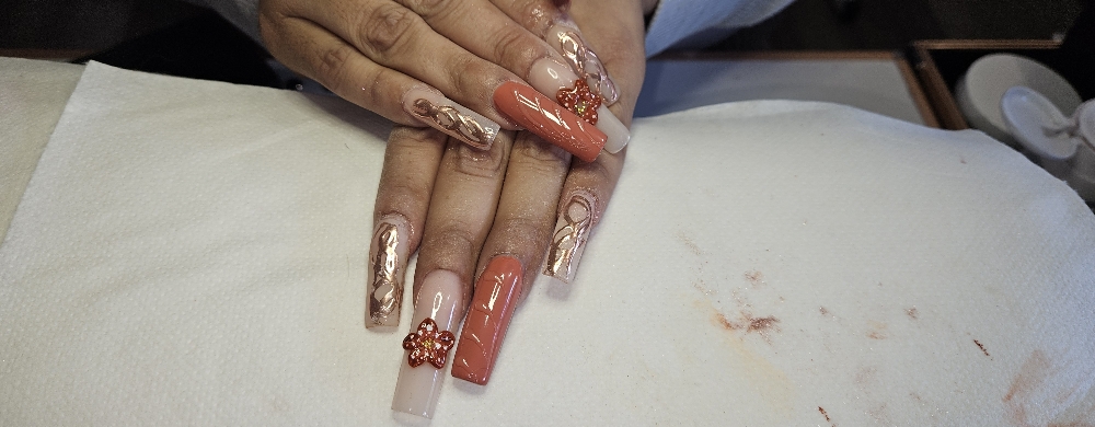 Fall Nails at Karen Garcia/ traviesas nails in Carson City Nevada, NV