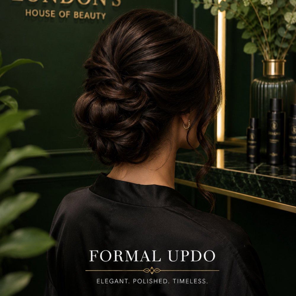 Formal Updo at London’s House Of Beauty in Lebanon, PA