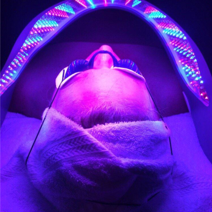 Celluma LED Treatment at Frilly Face Skincare Studio in Santa Cruz, CA