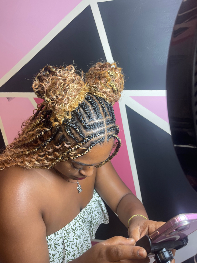 Tribal Braids at CurlyQ Braids & Locs in Columbus, GA