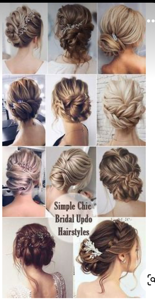 Long Hair Formal Updo