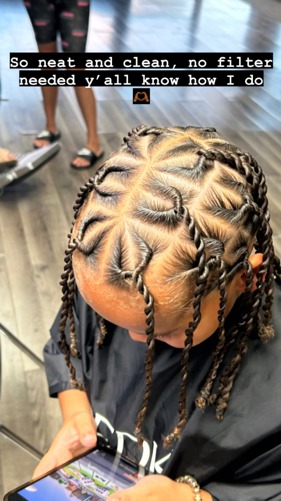 Men/Boys Invisible Locs