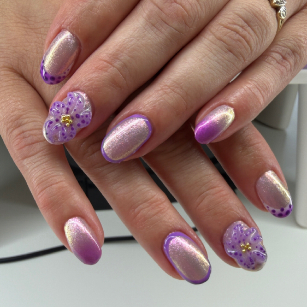 Structured Gel Manicure at Moon Nailz in Greenville, SC