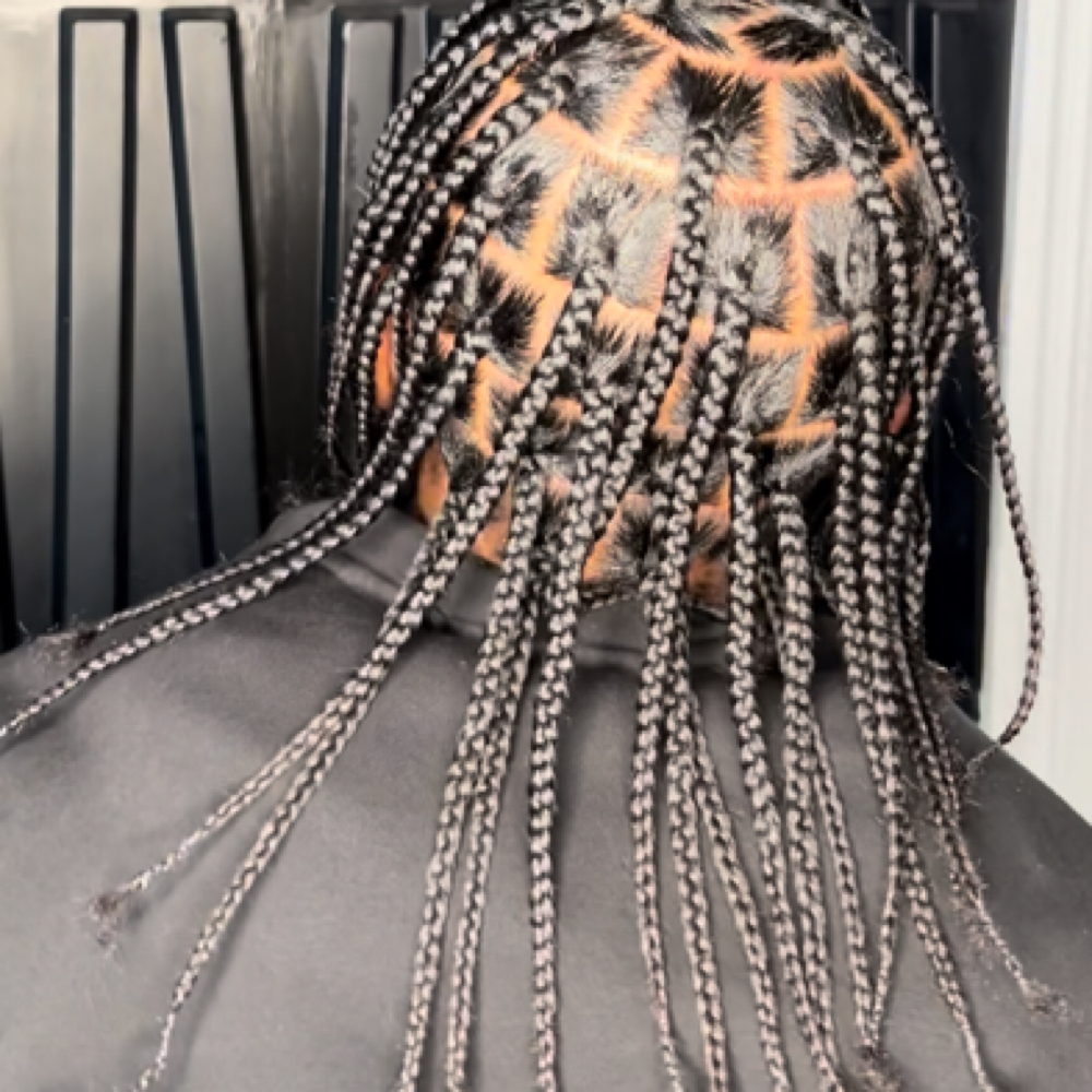 Box Braids at Soul Plex Gallery in Brooklyn, NY
