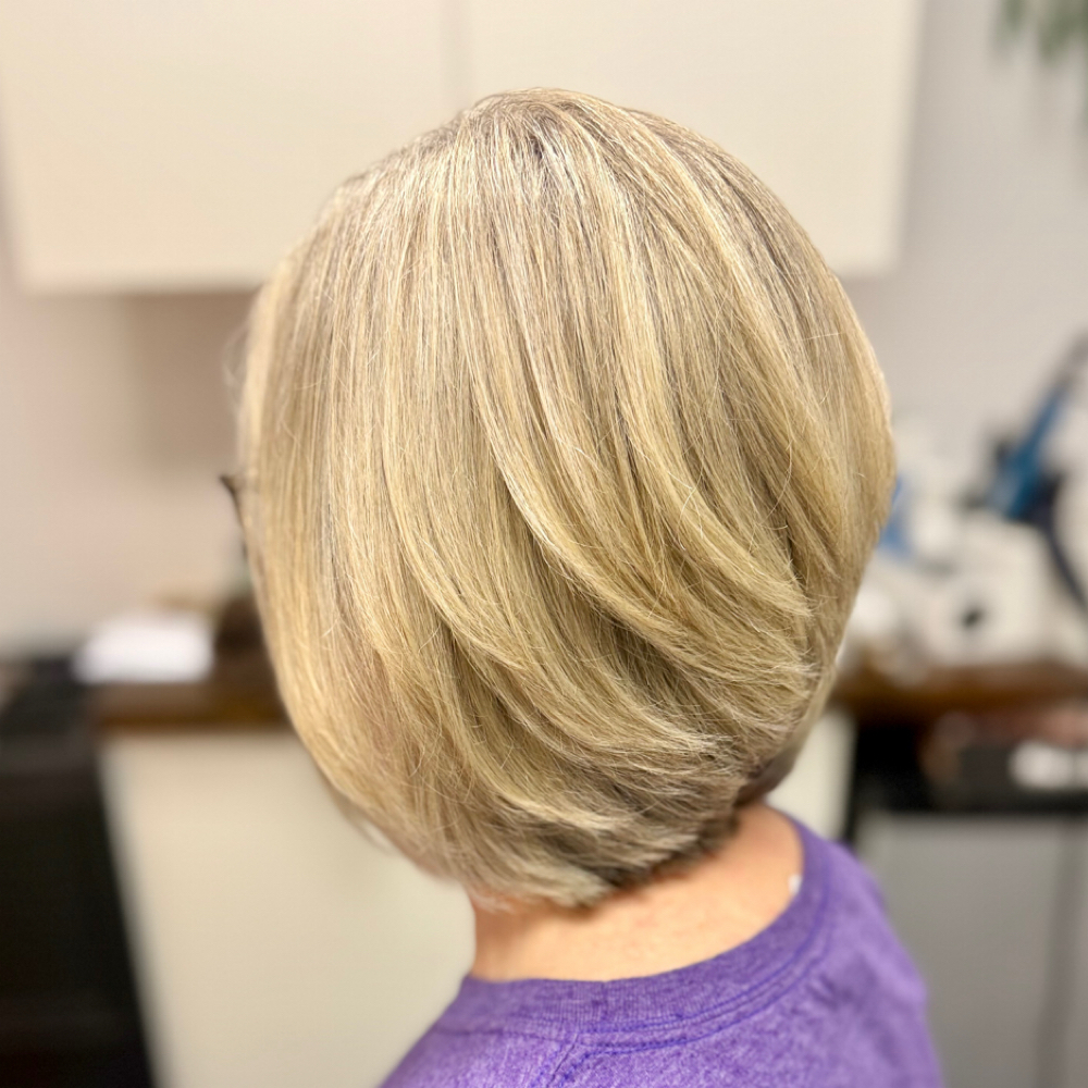 Partial base & Partline Foil at Hair Designs by Jessica in Cary, NC