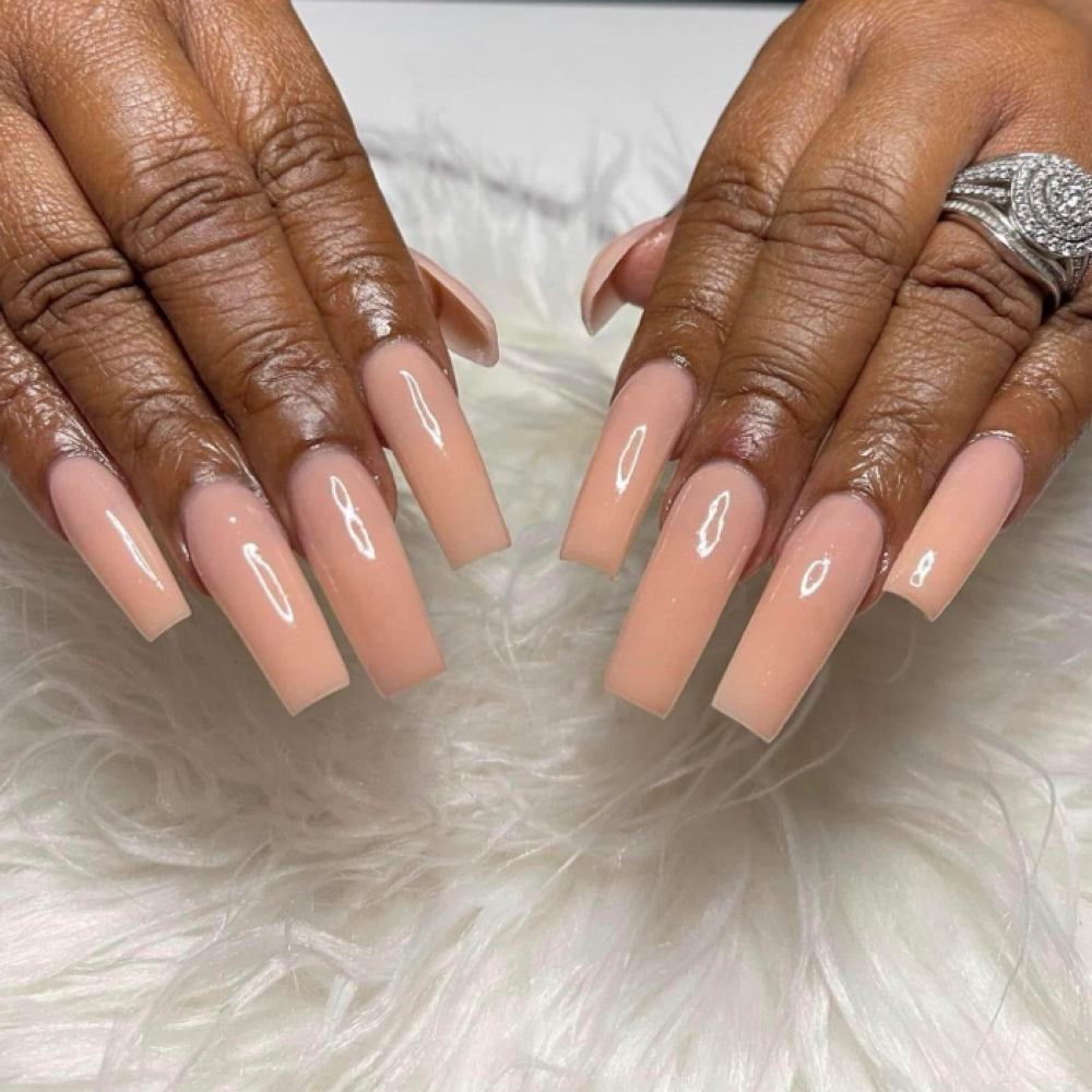 Plain Acrylic Full Set at The Arshion in Houston, TX