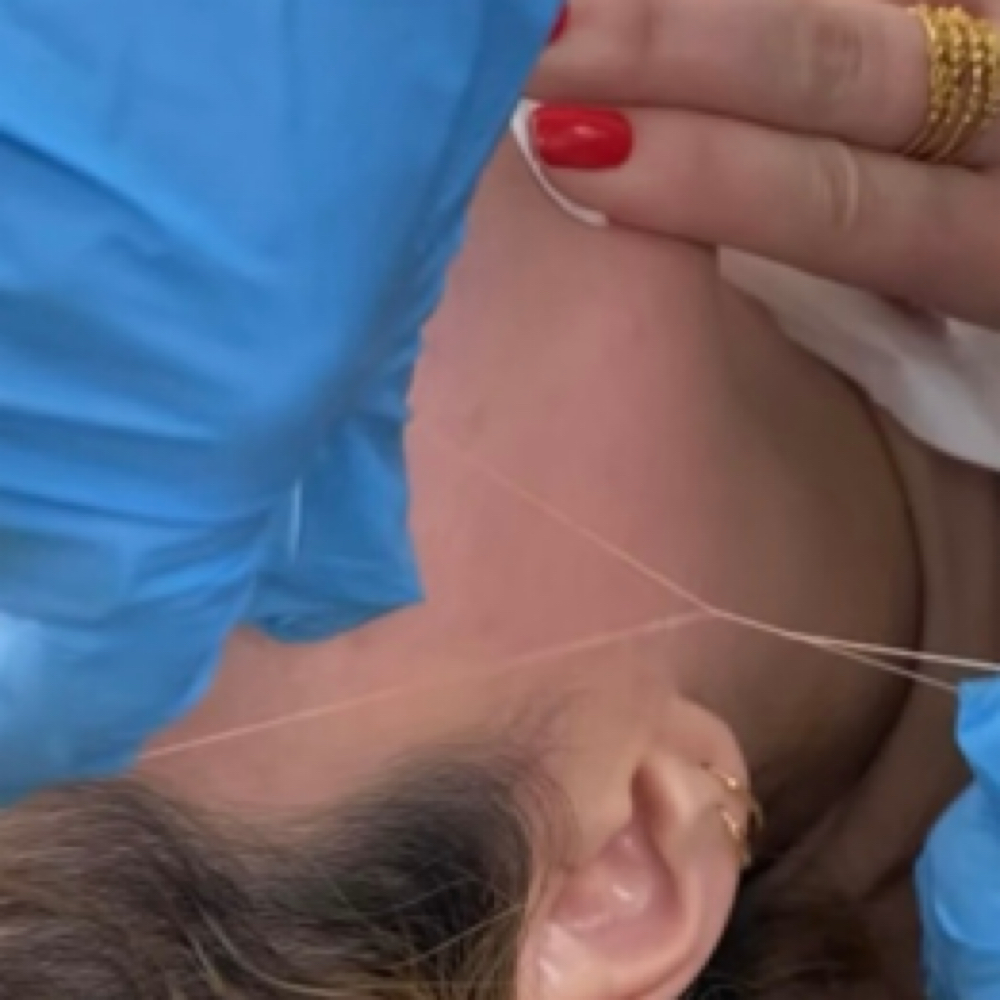 Sideburns Threading at Ekta Glam in Roseville, CA