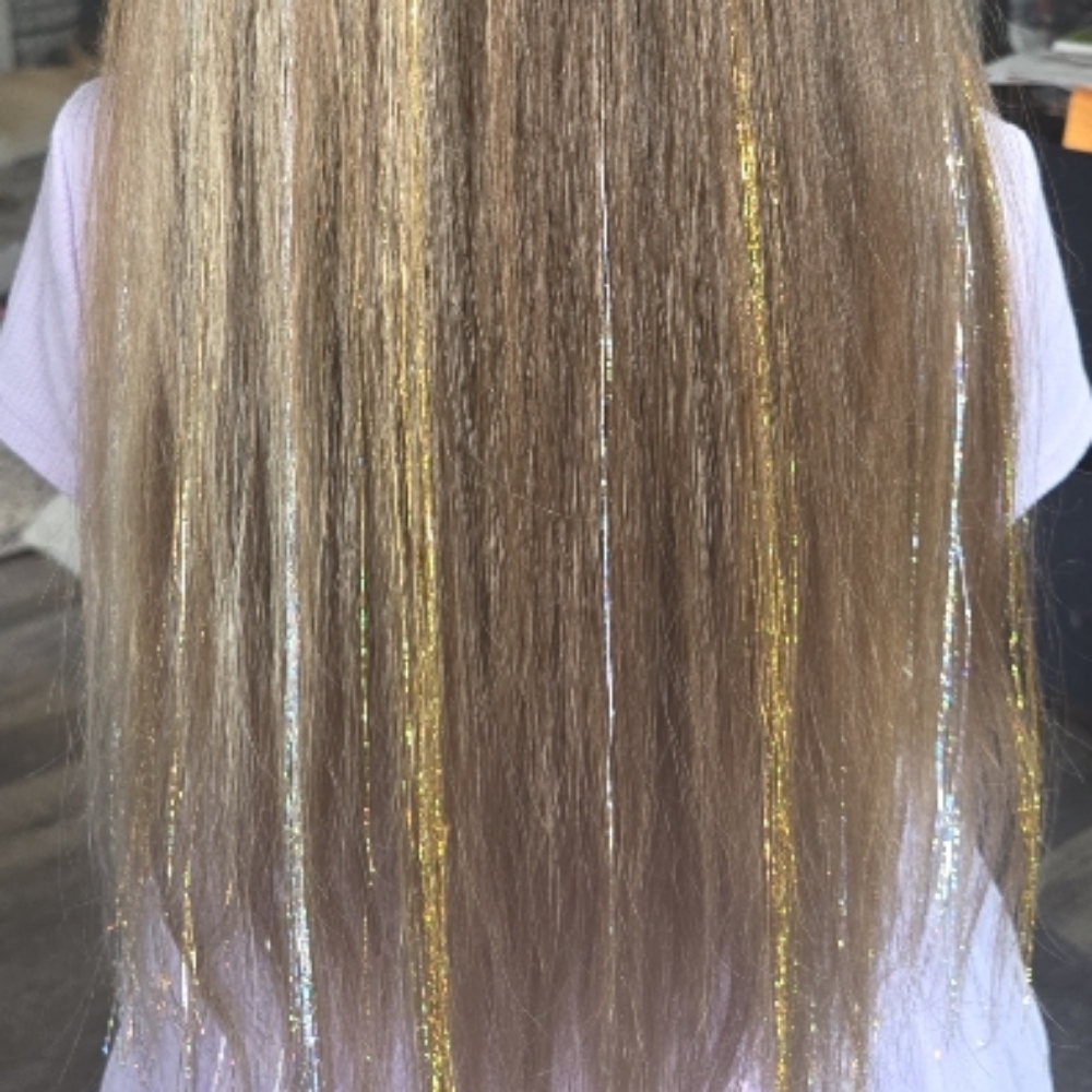 Tinsel at Brows By Courtney in Norton, OH