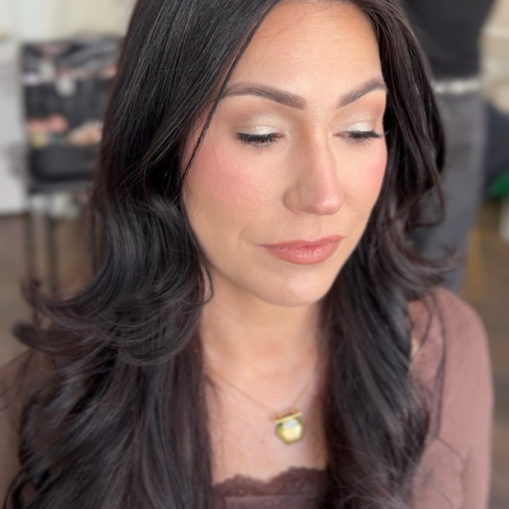 Bridal makeup trial at Haven Beauty Bar in Allentown, PA