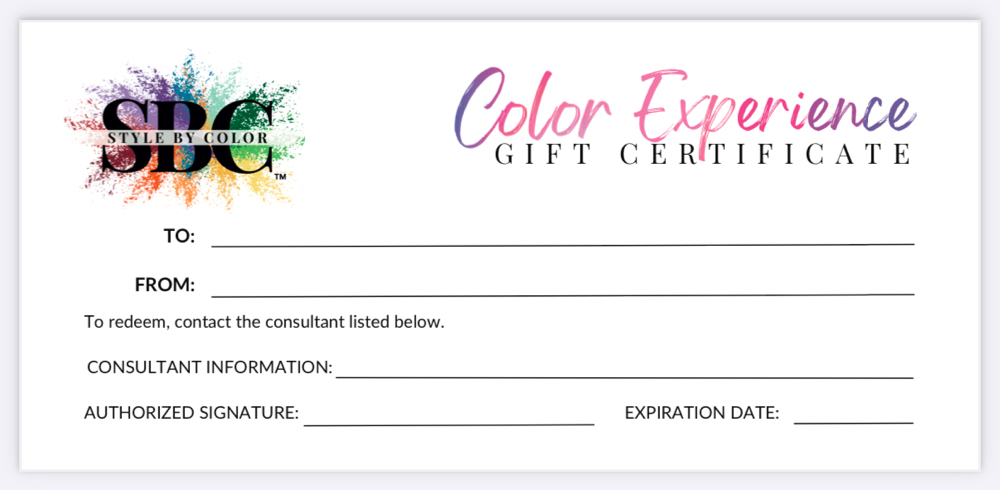 Gift Certificate
