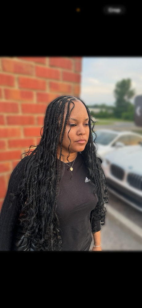 Medium Boho Knotless