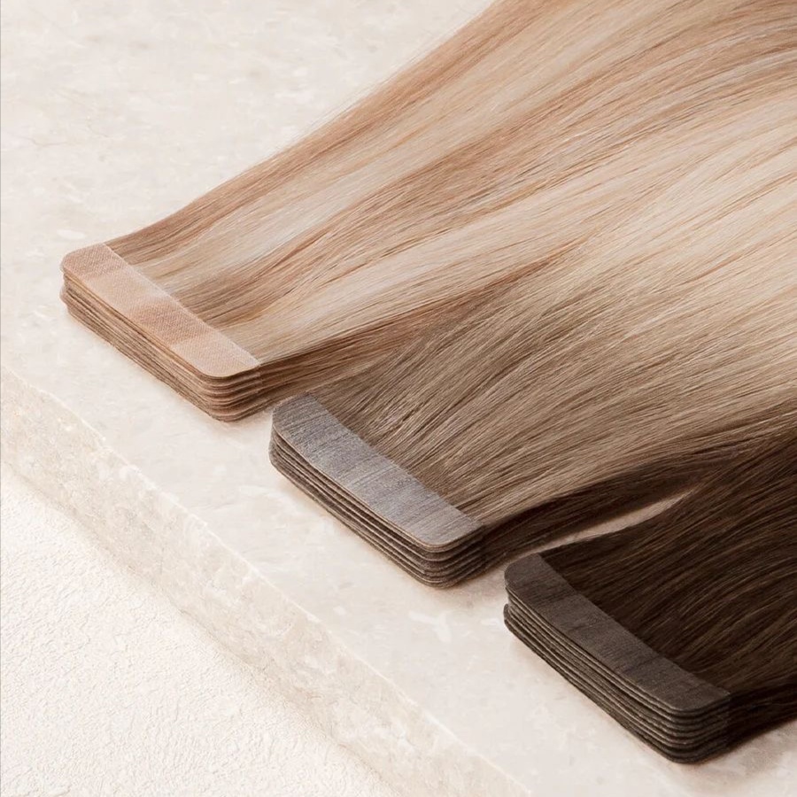 Tape Extension Install at House of Hair by Ash in Loveland, CO