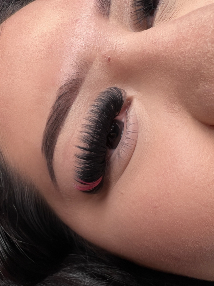 Color lashes