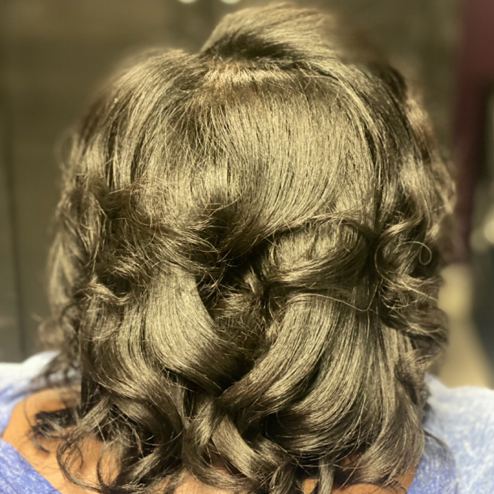 Virgin Relaxer & Style at Beauty Rhon-Da-Show in Memphis, TN