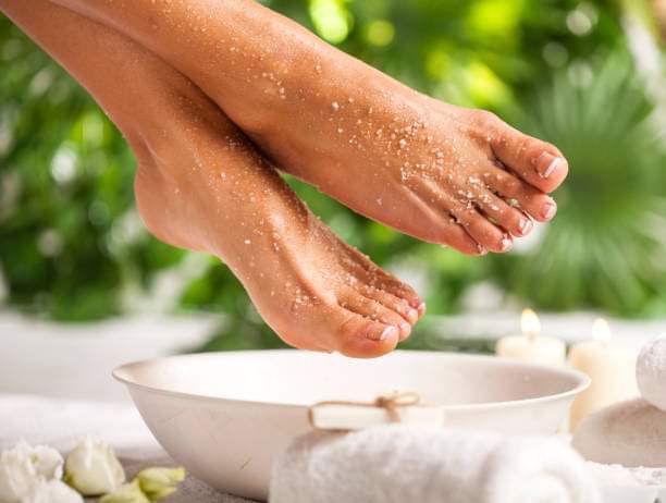 Foot Scrubbing