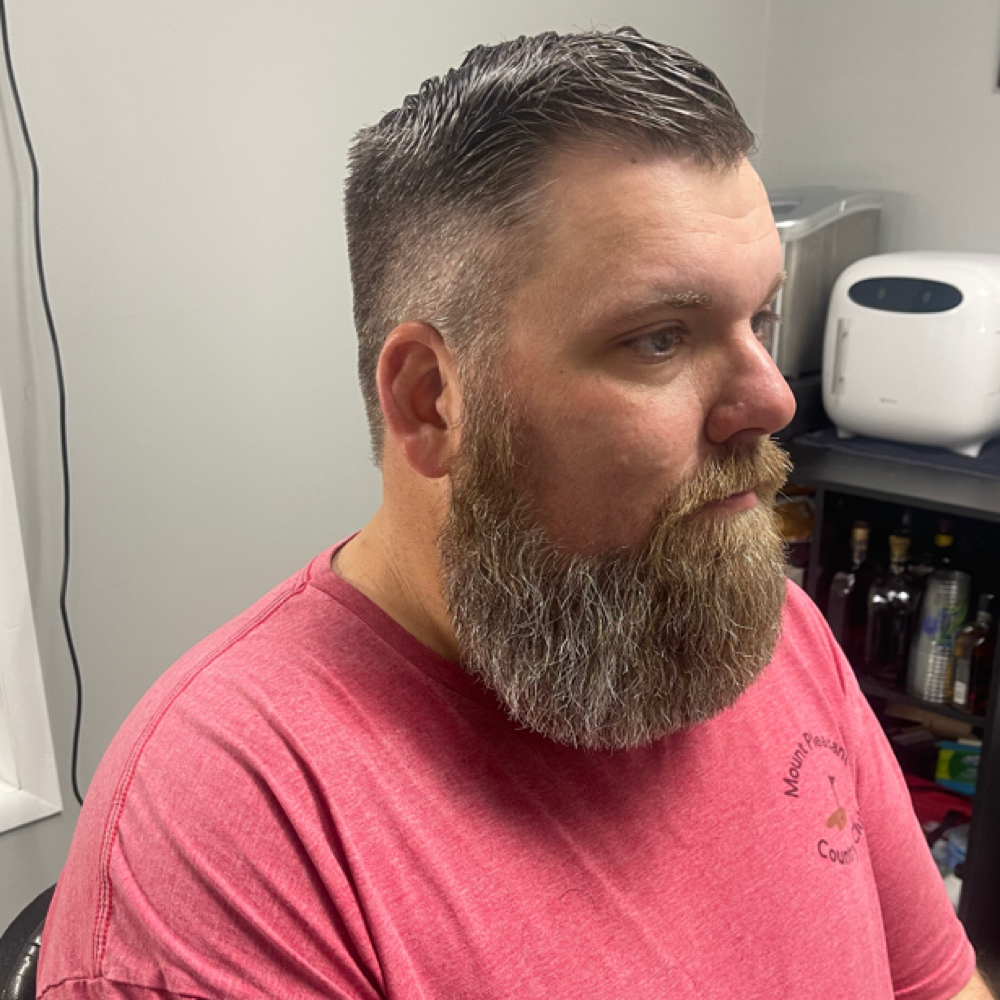 Beard Coloring at Ashley’s Barber Suite @ Real Life Studio Suite D in Columbia, TN