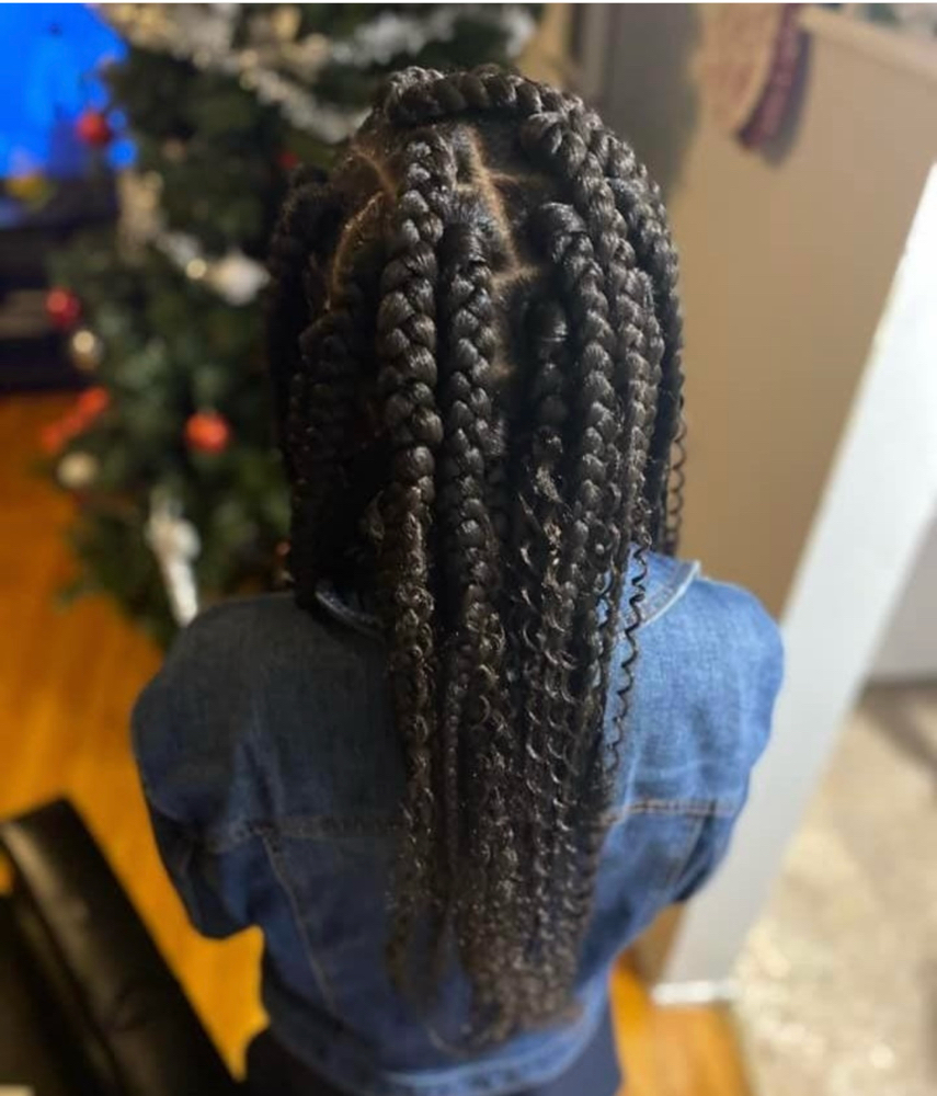 Kids Large/ Jumbo Plaits (boho) 5-9