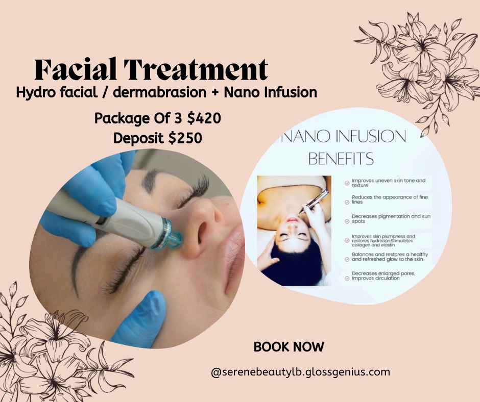 Package Of 3 Hydro Derm+ Nano Infus at Serene Beauty in Savannah, TN