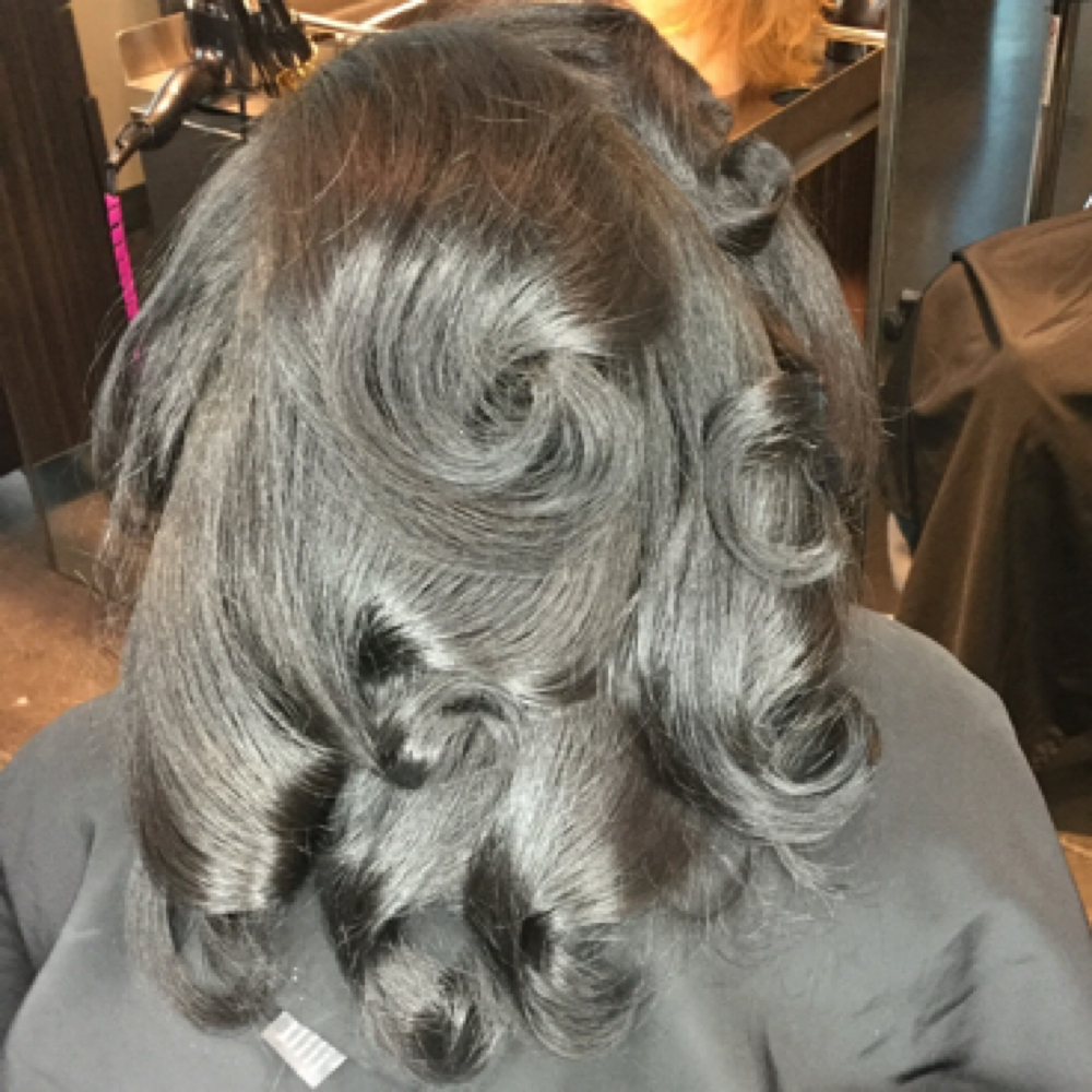 Roller Set With Press at Stylesbylaney25 in Wichita, KS