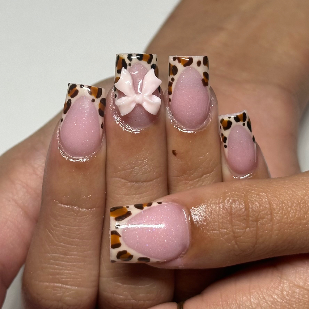 short acrylic full set