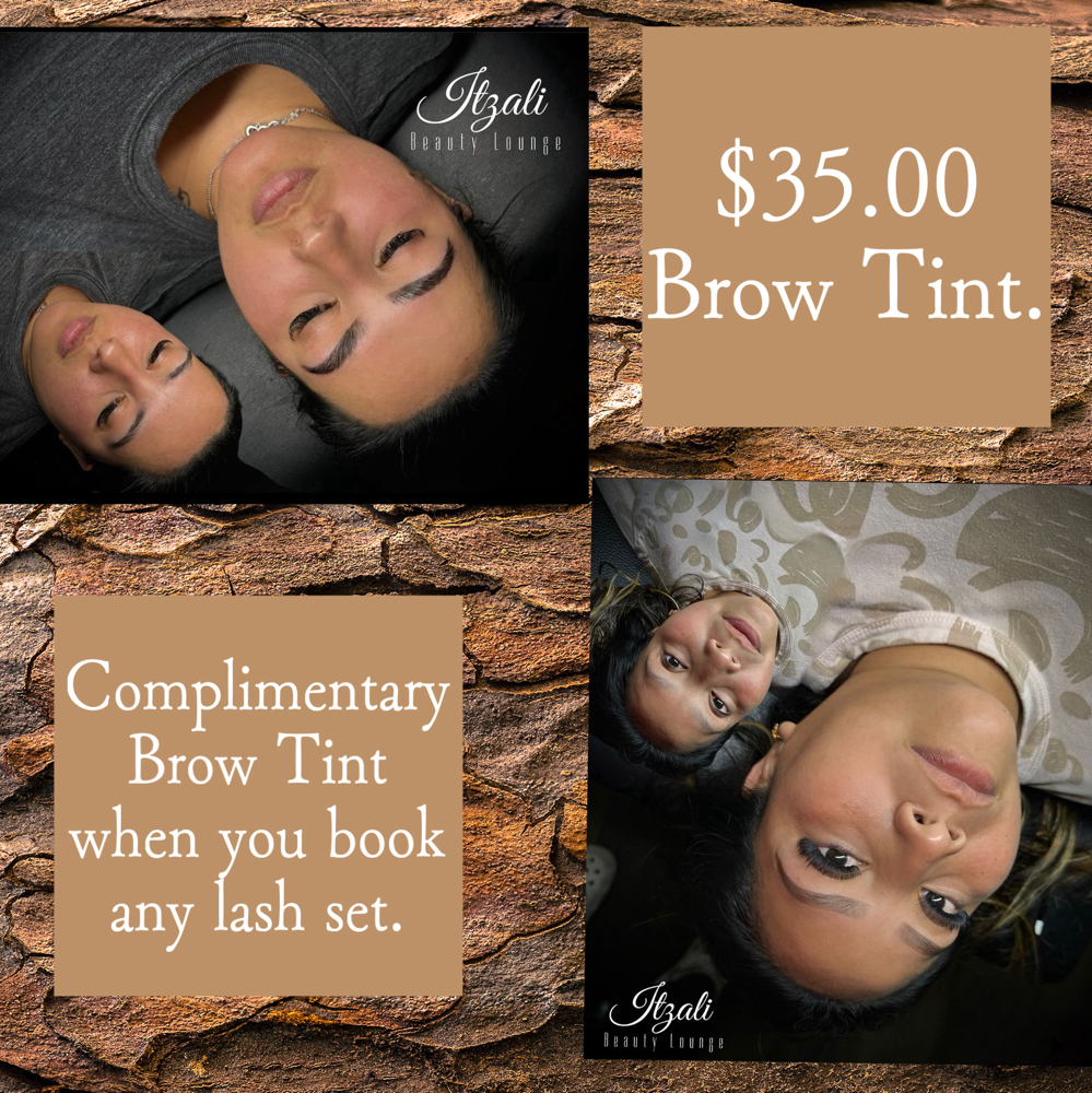 Brow tint