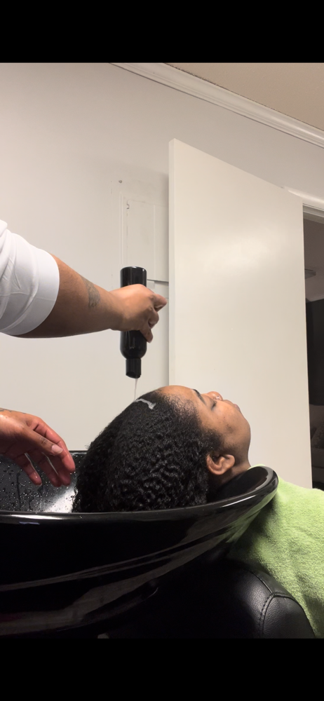 Shampoo & Blow Dry with Braids ONLY